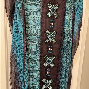 Gorgeous Flowy Caftan from Anthropologie M